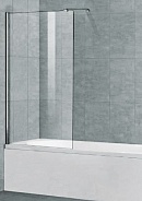 Шторка на ванну Cezares Liberta 90x155 мм, прямоугольная, хром (LIBERTA-V-1-90/155-C-Cr)