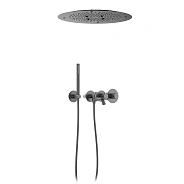 Душевая система встроенная с термостатом Timo Saona SX-2358/18SM черное золото