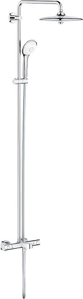 Душевая система поворотная с термостатом, с изливом Grohe Euphoria 260, хром (27475002)