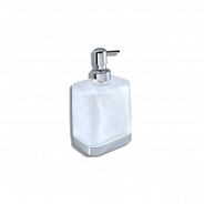 Дозатор для жидкого мыла Novaservis Metalia 4 (6450.5) (черное стекло)