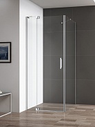 Душевой уголок Cezares Slider 100x100x195 мм, прямоугольный, nero (SLIDER-AH-1-100-100/110-GRIGIO-NERO)