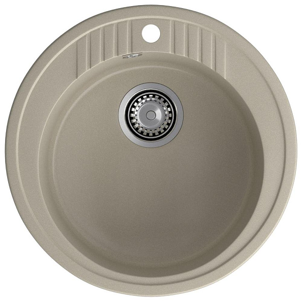 Кухонная мойка GranFest RONDO 520, топаз