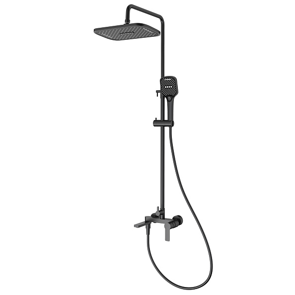 Душевая система Splenka S06.24.06, черный