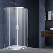 Душевой уголок Vincea Alpha (VSQ-3AL900CL) 900х900 мм, хром, стекло прозрачное