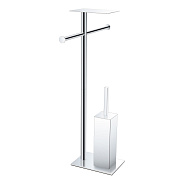Напольная стойка для ванной Grocenberg AC0073CR, хром