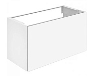 32983290000 PLAN Тумба под умывальник 1200х490х605 мм, Инокс матовый/Инокс матовый