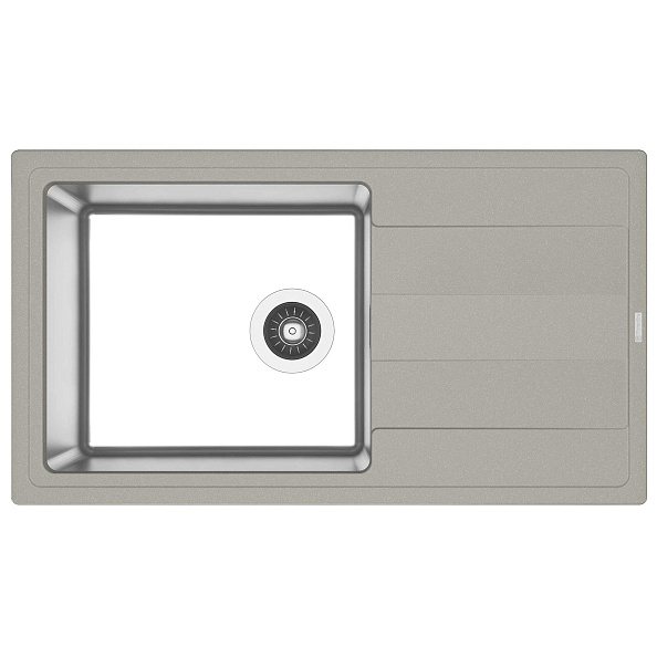 Кухонная мойка Florentina КОМБИ 21.400.D0860.305, грей