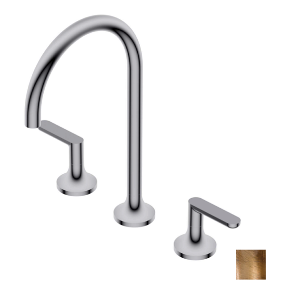 Смеситель для раковины Ritmonio Diametro35 Elegance, Brushed Bronze (PR54AE202BRX)