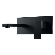 Смеситель для раковины встраиваемый FILARETE Fing FL4040BL, черный