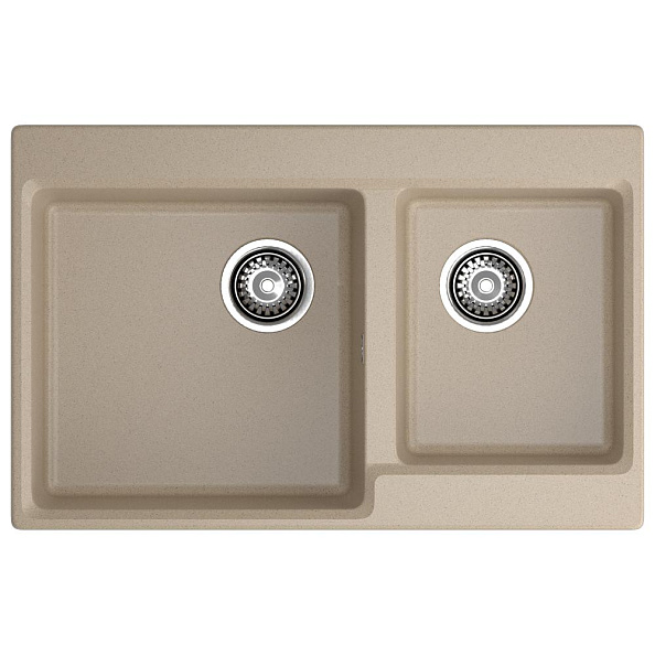 Кухонная мойка GranFest LEVEL 780K, песочный