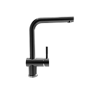 Смеситель ULGRAN Steel 022-002, цвет "черная брашированная сталь" (US-022-002)