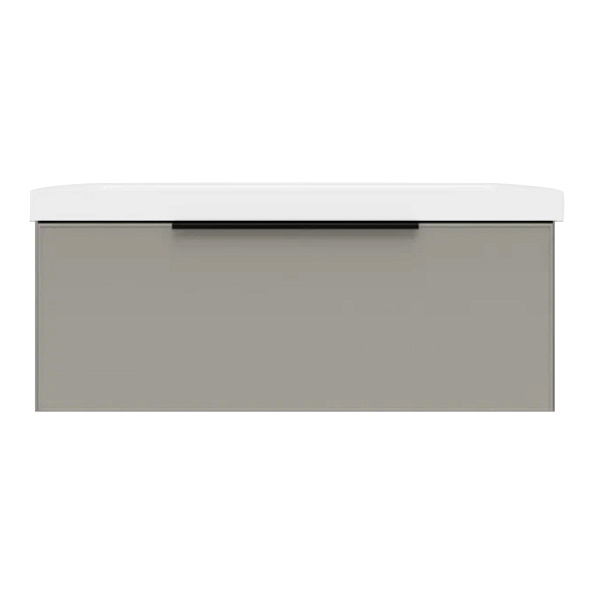 Тумба под раковину подвесная La Fenice SIMPLA FNC-01-SIM-C-100, бежевая