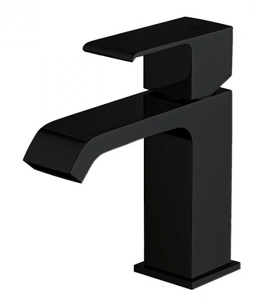 Смеситель на раковину Cezares Porta, черный матовый (PORTA-LS1-NOP)