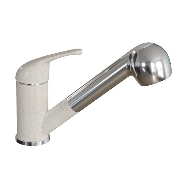 Смеситель для кухни с выдвижным изливом Dr. Gans Соната 319.04L.1223.408, серый