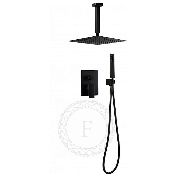 Душевая система встраиваемая FILARETE Fing FL1044BL, черный