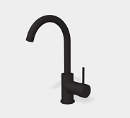 Смеситель для раковины Fima Carlo Frattini Spillo Up, черный матовый (F3041NS.1)