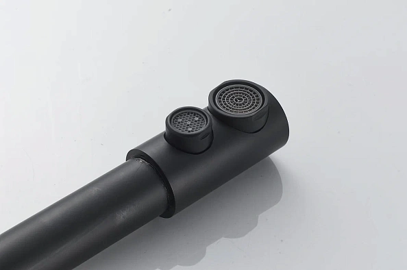 Смеситель для кухни с подключением фильтра Shevanik S328H, черный