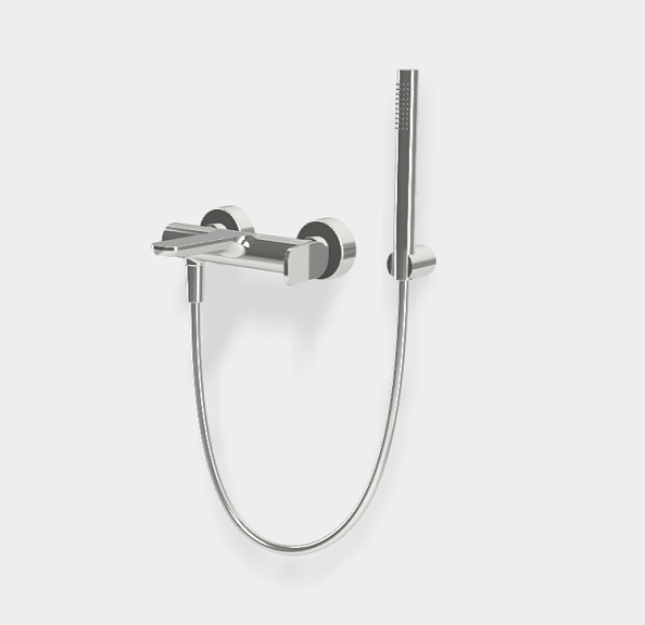 Смеситель для ванны и душа Fima Carlo Frattini Flo', хром (F3804CR)