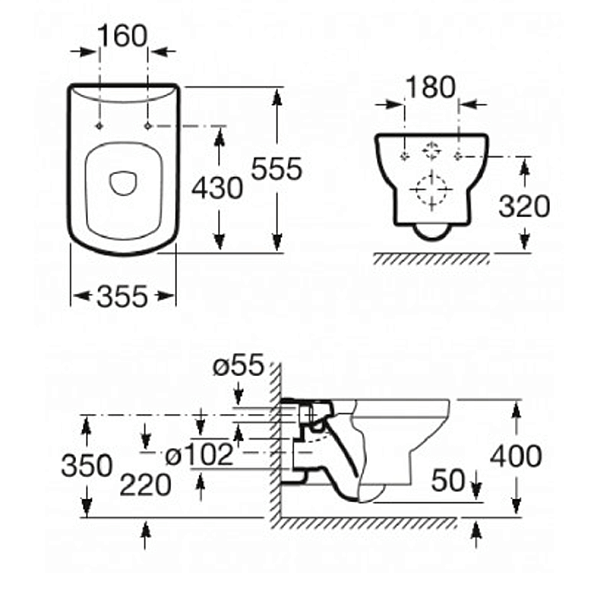 Комплект инсталляция и унитаз подвесной стандартные Grohe Rapid SL Dama Senso, белый (38772001R1)