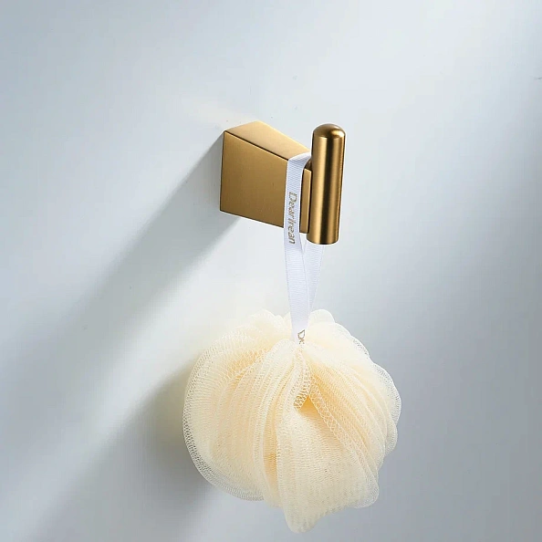 Крючок для ванной комнаты Shevanik SG5711G, золотой сатин