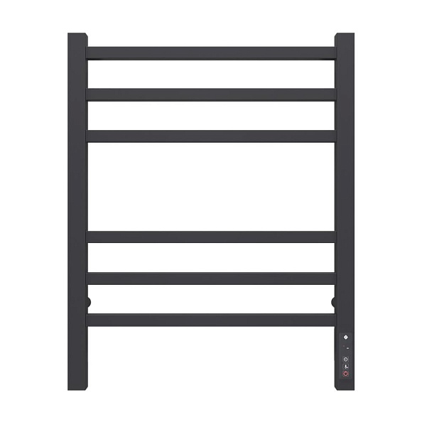 Полотенцесушитель электрический Terminus Ватикан П6 4500х600 КС, черный муар, справа подключение (4670078542960)