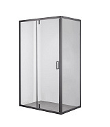 Душевой уголок OLIVE'S DUERO, прямоугольный, 1200*800*1950 мм, черный (DR-128CR-SW-GB)