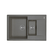 Кухонная мойка Florentina КОНСУЛ 23.025.D0760.102, черный