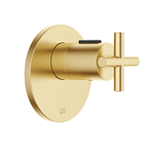 Смеситель для душа Dornbracht Tara, на 2/3 потребителя, латунь сатинированная (золото 23кт) (36.503.892.28)