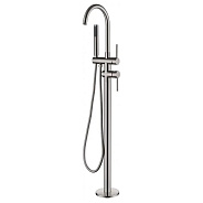 Смеситель напольный для ванны Groсenberg GB900NK, никель