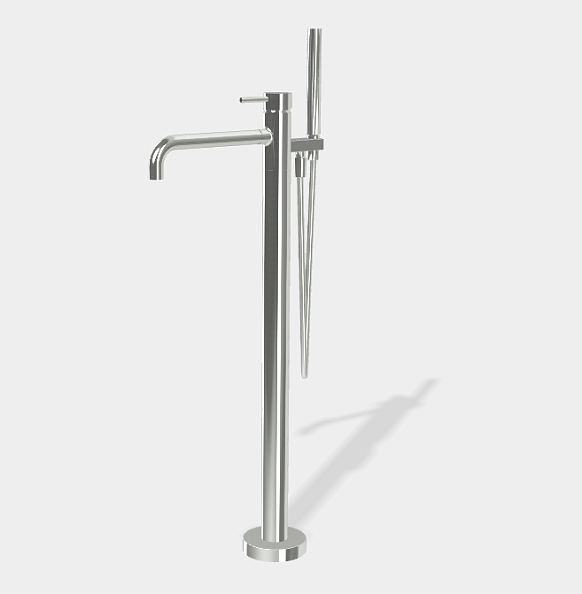 Смеситель для ванны Fima Carlo Frattini Spillo Up, хром (F3034/6NCR)