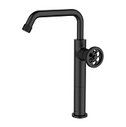 Смеситель для настольного умывальника черный IDDIS Grange (GRABLR1i01)