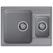 Кухонная мойка GranFest QUARZ 9, темно-серый