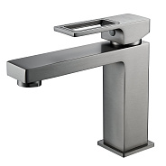 Смеситель для раковины Raffine F0196T, оружейная сталь