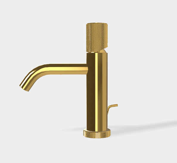 Смеситель для раковины Fima Carlo Frattini Spillo Tech,  G Collection, золото (F3031TXSGOR)