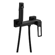 Гигиенический душ со смесителем Shevanik S6805H-1, черный