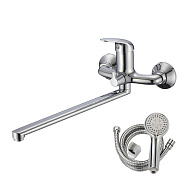 Смеситель для ванны WesnaArt LUCH LUC15-320, хром