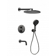 Душевая система встраиваемая FILARETE Роун FL1050BG, графит
