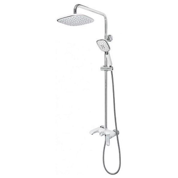 Душевая система Grocenberg GB7010WC, белый/хром