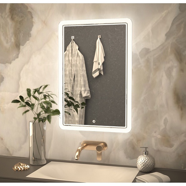 Зеркало с подсветкой MIXLINE Умберто 600*800 (545529) 