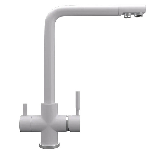 Смеситель для кухни Ulgran UQ-016-04, платина