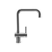 Смеситель ULGRAN Steel 023-001, цвет "брашированная сталь" (US-023-001)