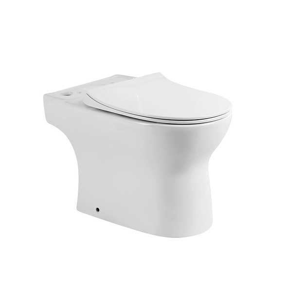 Чаша напольного унитаза BelBagno Steam, белый (BB130CPR/SC)