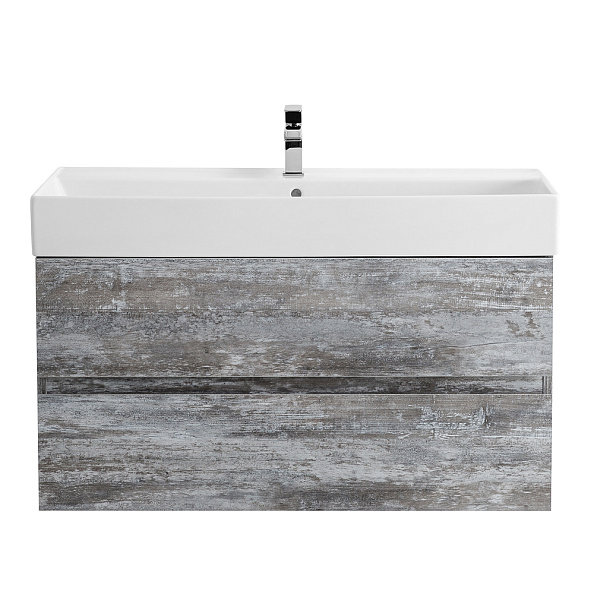 База под раковину подвесная Cezares Molveno 46 1000х460х500, Legno Grigio (MOLVENO 46-100-2C-SO-LG)