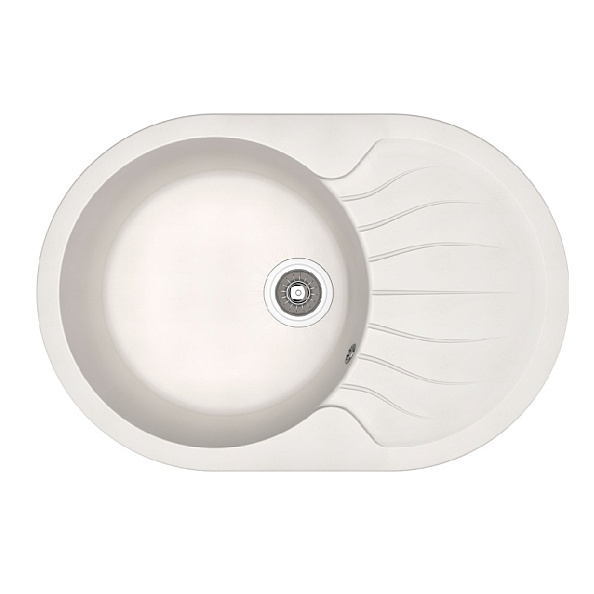 Кухонная мойка Dr. Gans БЕРТА 25.040.C0760.401, белый