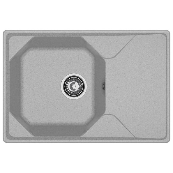 Кухонная мойка GranFest UNIQUE 740L, серый