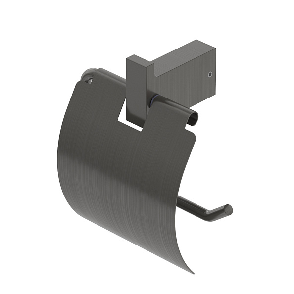 Держатель для туалетной бумаги Cezares Slider, оружейная сталь (SLIDER-PH-GM)