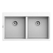 Кухонная мойка Rivelato AXEL X-90-2D, иней