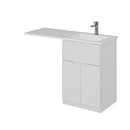 Тумба под раковину напольная Dreja Vega 60 см, белый