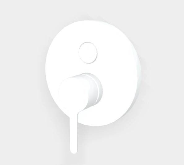 Смеситель для душа Fima Carlo Frattini Snap, белый матовый (F3119E2BS)