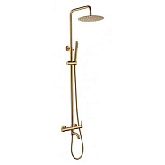 Душевая система Grocenberg GB7099GL, брашированное золото